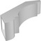 Ekena Millwork 5 1/2-in. W x 20-in. D x 20-in. H Olympic Architectural Grade PVC Knee Brace BRCP055X20X20OLY - alternate 5